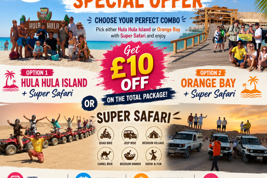 Island and Safari Combo Deal
